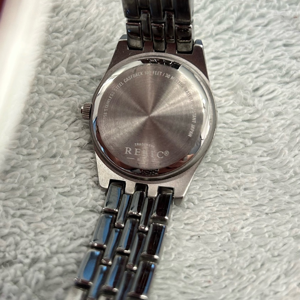 Relic Silver Chain Watch - Picture 3 of 5